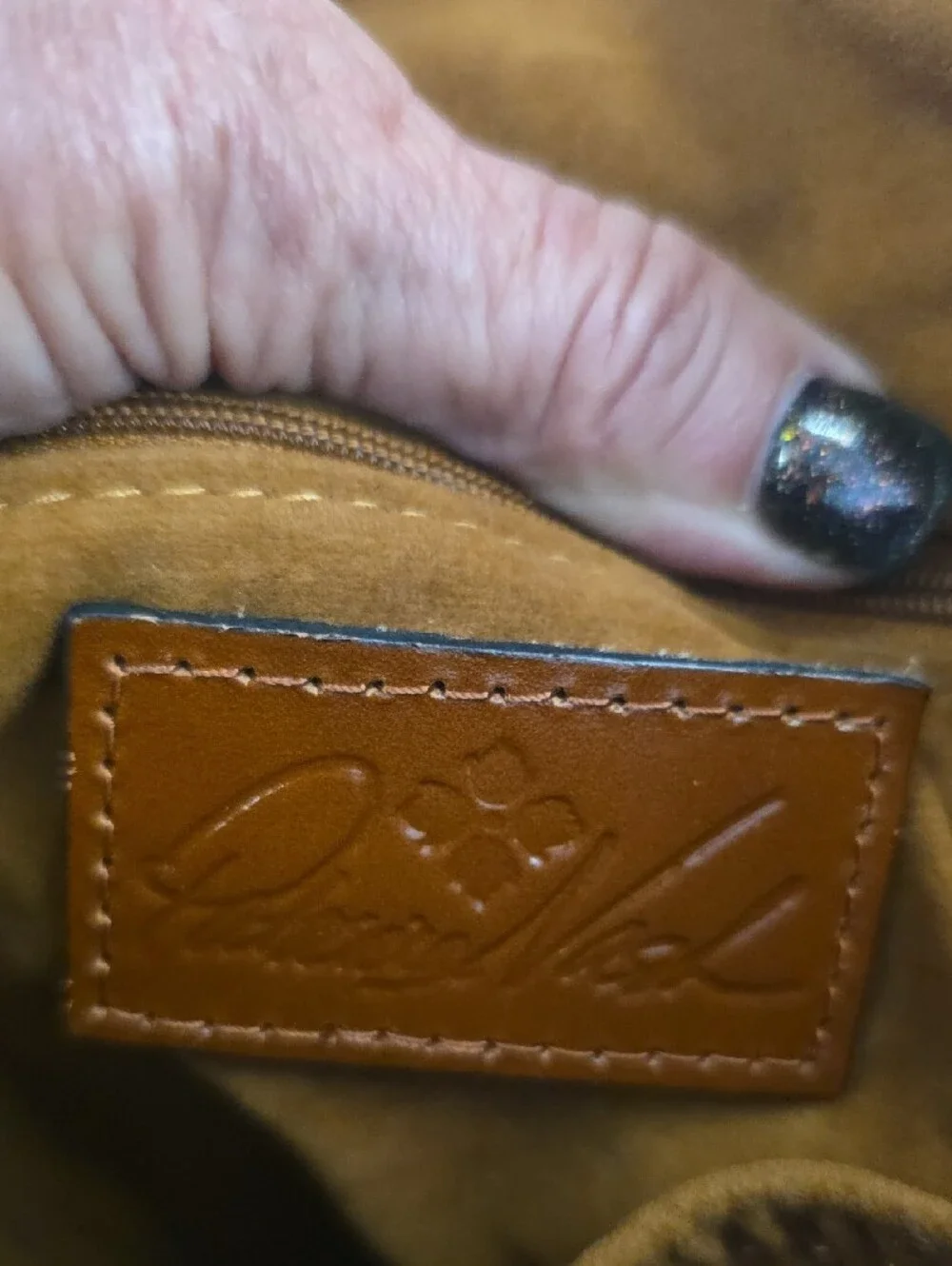 Patricia Nash Vintage Victorian Garden Leather Satchel Crossbody Bag